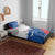 Cape Verde Football Bedding Set Tubaroes Azuis Glory World Cup - Wonder Print Shop