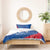 Cape Verde Football Bedding Set Tubaroes Azuis Glory World Cup - Wonder Print Shop