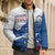 Cape Verde Football Custom Bomber Puffer Jacket Tubaroes Azuis Glory World Cup - Wonder Print Shop