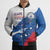 Cape Verde Football Custom Bomber Puffer Jacket Tubaroes Azuis Glory World Cup - Wonder Print Shop