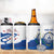 Cape Verde Football Custom 4 in 1 Can Cooler Tumbler Tubaroes Azuis Glory World Cup - Wonder Print Shop