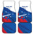 Cape Verde Football Custom Car Mats Tubaroes Azuis Glory World Cup - Wonder Print Shop