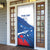 Cape Verde Football Custom Door Cover Tubaroes Azuis Glory World Cup - Wonder Print Shop