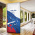 Cape Verde Football Custom Door Cover Tubaroes Azuis Glory World Cup - Wonder Print Shop