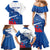 Cape Verde Football Custom Family Matching Mermaid Dress and Hawaiian Shirt Tubaroes Azuis Glory World Cup - Wonder Print Shop