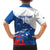 Cape Verde Football Custom Family Matching Off The Shoulder Long Sleeve Dress and Hawaiian Shirt Tubaroes Azuis Glory World Cup - Wonder Print Shop