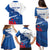 Cape Verde Football Custom Family Matching Puletasi and Hawaiian Shirt Tubaroes Azuis Glory World Cup - Wonder Print Shop