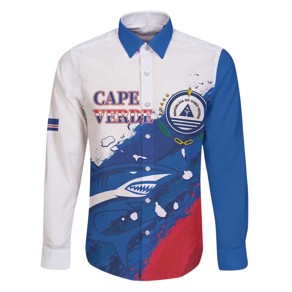 Cape Verde Football Custom Family Matching Puletasi and Hawaiian Shirt Tubaroes Azuis Glory World Cup - Wonder Print Shop