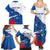 Cape Verde Football Custom Family Matching Summer Maxi Dress and Hawaiian Shirt Tubaroes Azuis Glory World Cup - Wonder Print Shop