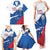 Cape Verde Football Custom Family Matching Tank Maxi Dress and Hawaiian Shirt Tubaroes Azuis Glory World Cup - Wonder Print Shop