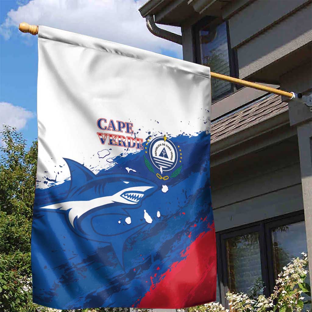 Cape Verde Football Garden Flag Tubaroes Azuis Glory World Cup - Wonder Print Shop