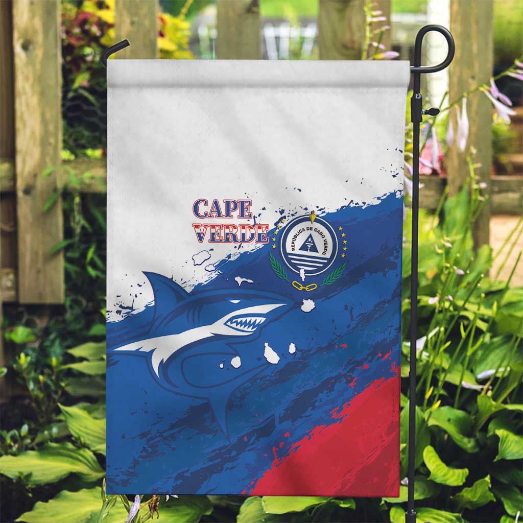 Cape Verde Football Garden Flag Tubaroes Azuis Glory World Cup - Wonder Print Shop