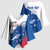 Cape Verde Football Custom Kimono Sleeve Blouse Tubaroes Azuis Glory World Cup - Wonder Print Shop