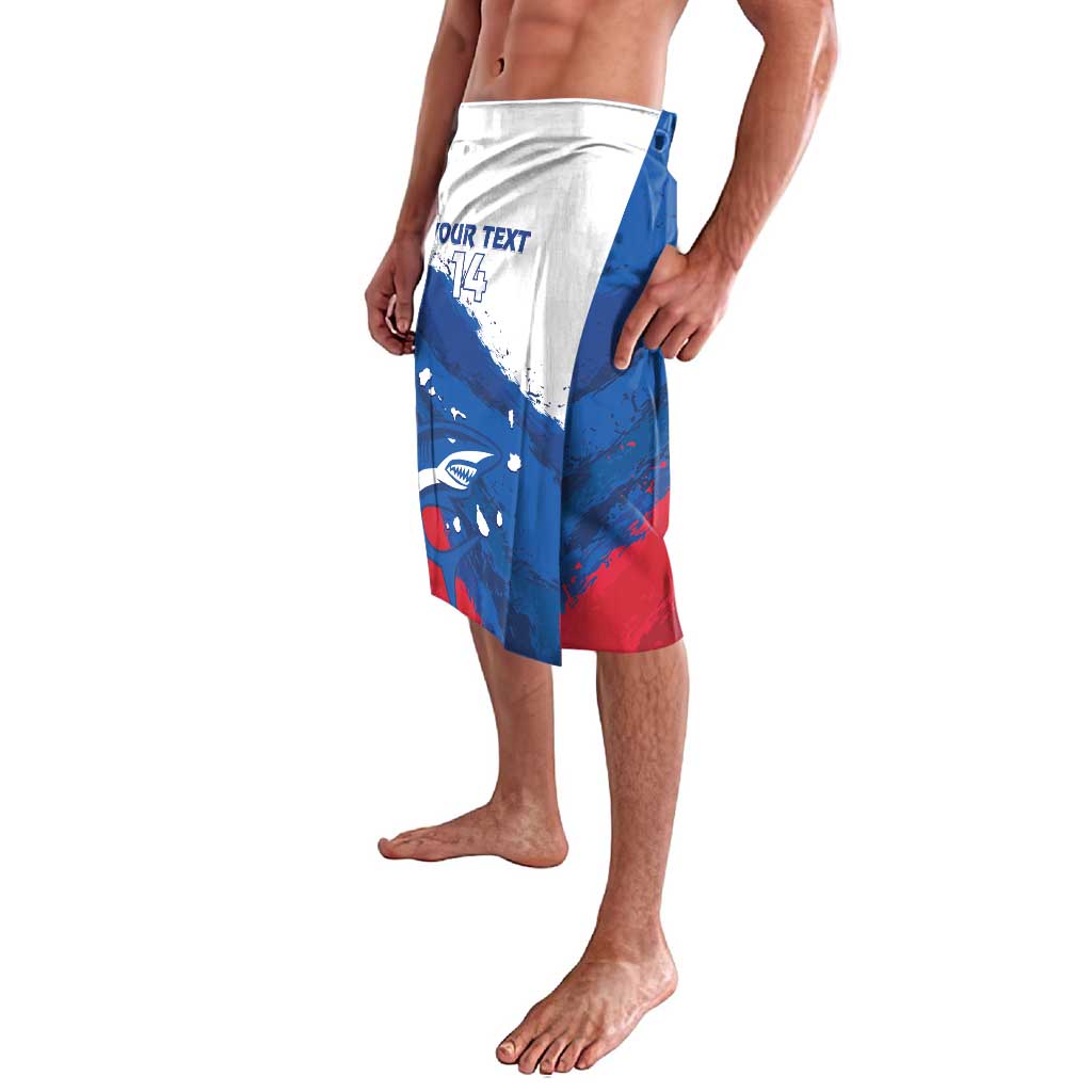Cape Verde Football Custom Lavalava Tubaroes Azuis Glory World Cup - Wonder Print Shop