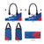 Cape Verde Football Leather Bag Tubaroes Azuis Glory World Cup - Wonder Print Shop