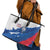 Cape Verde Football Leather Tote Bag Tubaroes Azuis Glory World Cup - Wonder Print Shop