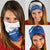 Cape Verde Football Neck Gaiter Tubaroes Azuis Glory World Cup - Wonder Print Shop