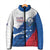 Cape Verde Football Custom Padded Jacket Tubaroes Azuis Glory World Cup - Wonder Print Shop