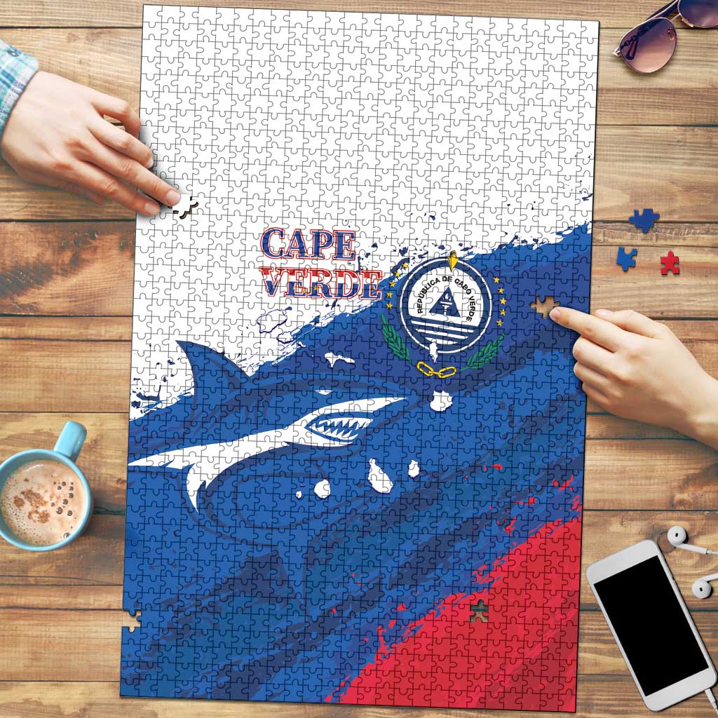 Cape Verde Football Puzzle Tubaroes Azuis Glory World Cup - Wonder Print Shop