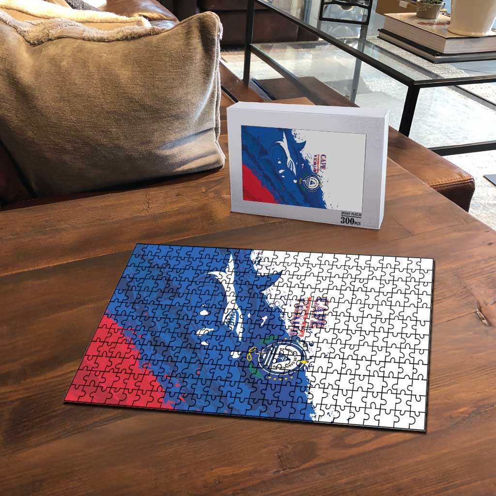 Cape Verde Football Puzzle Tubaroes Azuis Glory World Cup - Wonder Print Shop