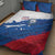 Cape Verde Football Quilt Bed Set Tubaroes Azuis Glory World Cup - Wonder Print Shop