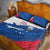 Cape Verde Football Quilt Bed Set Tubaroes Azuis Glory World Cup - Wonder Print Shop