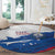 Cape Verde Football Round Carpet Tubaroes Azuis Glory World Cup - Wonder Print Shop
