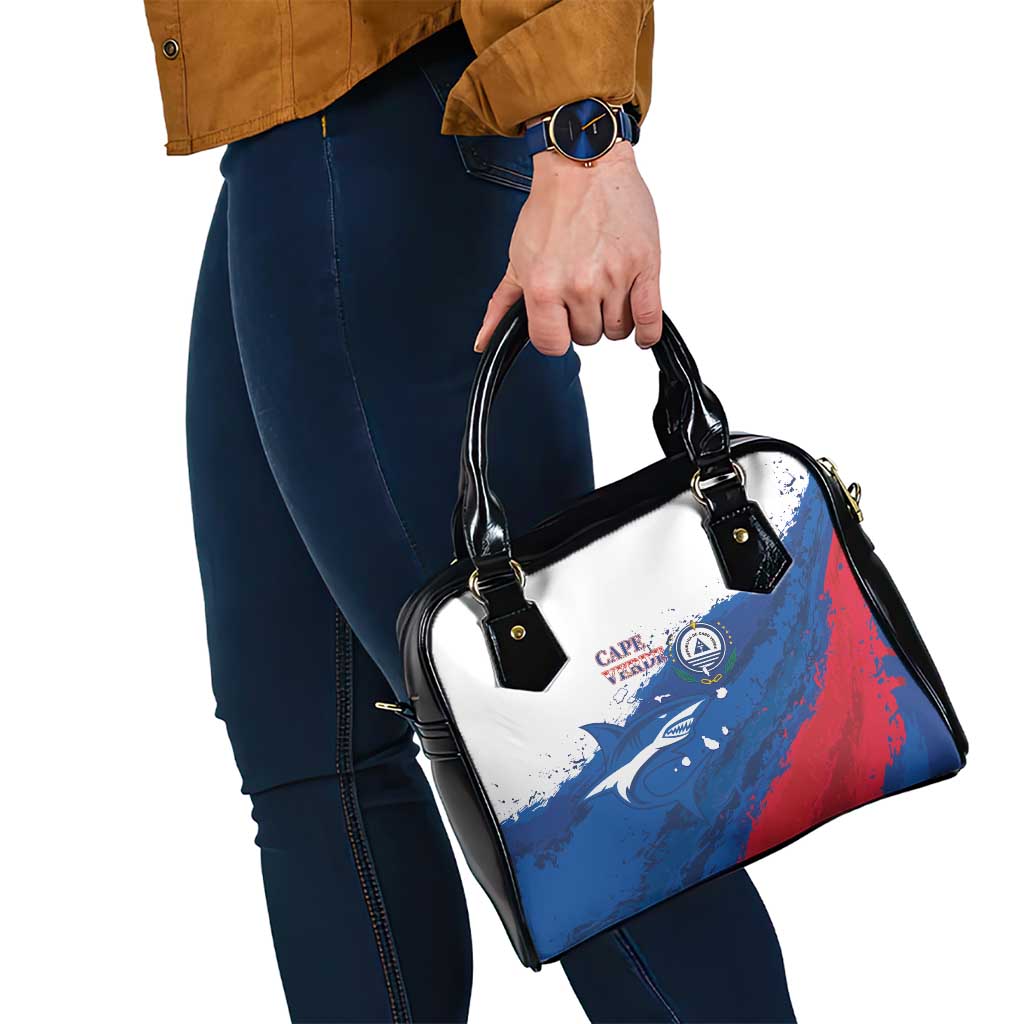 Cape Verde Football Shoulder Handbag Tubaroes Azuis Glory World Cup - Wonder Print Shop