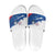 Cape Verde Football Slide Sandals Tubaroes Azuis Glory World Cup - Wonder Print Shop