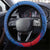 Cape Verde Football Steering Wheel Cover Tubaroes Azuis Glory World Cup - Wonder Print Shop