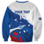 Cape Verde Football Custom Sweatshirt Tubaroes Azuis Glory World Cup - Wonder Print Shop