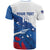 Cape Verde Football Custom T Shirt Tubaroes Azuis Glory World Cup - Wonder Print Shop