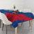 Cape Verde Football Tablecloth Tubaroes Azuis Glory World Cup - Wonder Print Shop