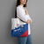 Cape Verde Football Tote Bag Tubaroes Azuis Glory World Cup - Wonder Print Shop