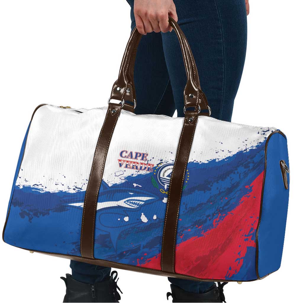 Cape Verde Football Travel Bag Tubaroes Azuis Glory World Cup - Wonder Print Shop