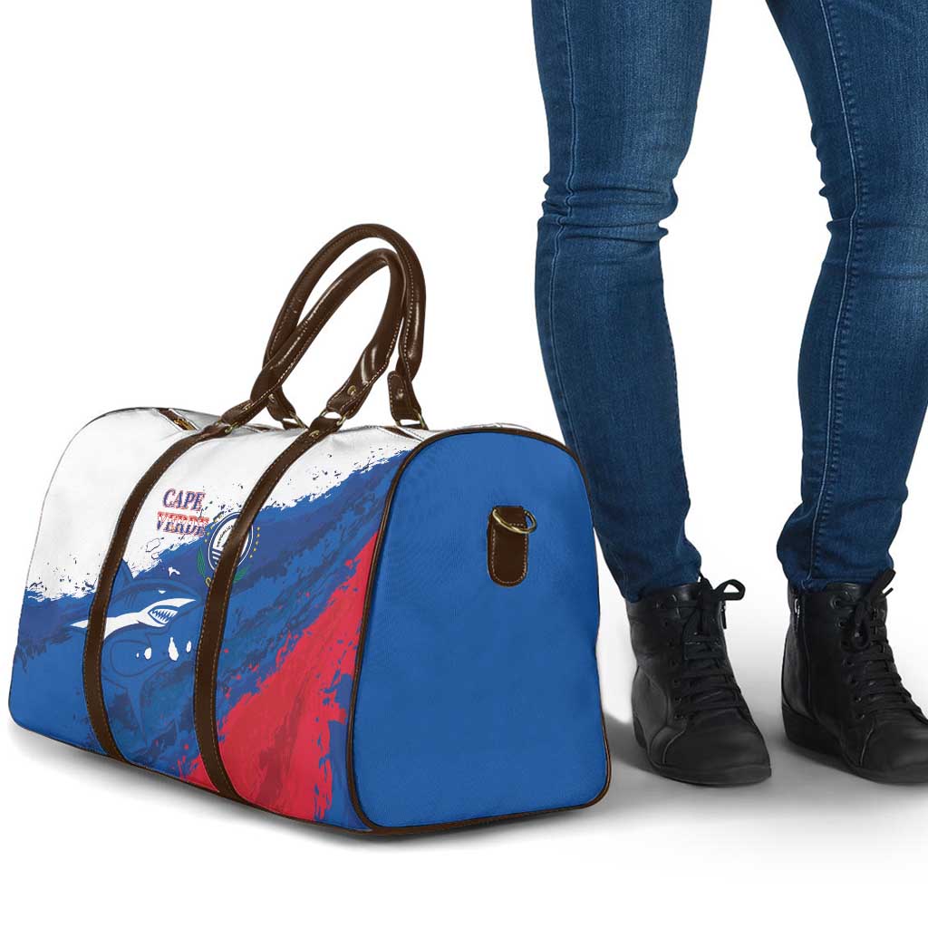 Cape Verde Football Travel Bag Tubaroes Azuis Glory World Cup - Wonder Print Shop