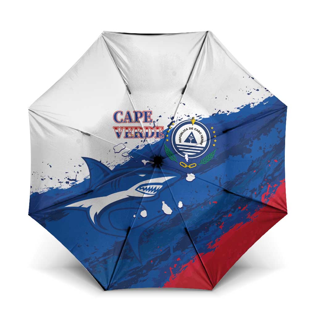 Cape Verde Football Umbrella Tubaroes Azuis Glory World Cup - Wonder Print Shop