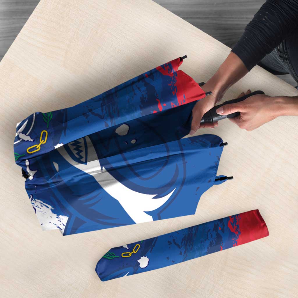 Cape Verde Football Umbrella Tubaroes Azuis Glory World Cup - Wonder Print Shop