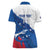 Cape Verde Football Custom Women Polo Shirt Tubaroes Azuis Glory World Cup - Wonder Print Shop