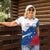 Cape Verde Football Custom Women Polo Shirt Tubaroes Azuis Glory World Cup - Wonder Print Shop
