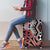 New Zealand Luggage Cover Aotearoa Kowhaiwhai Mix Taniko Art - Wonder Print Shop