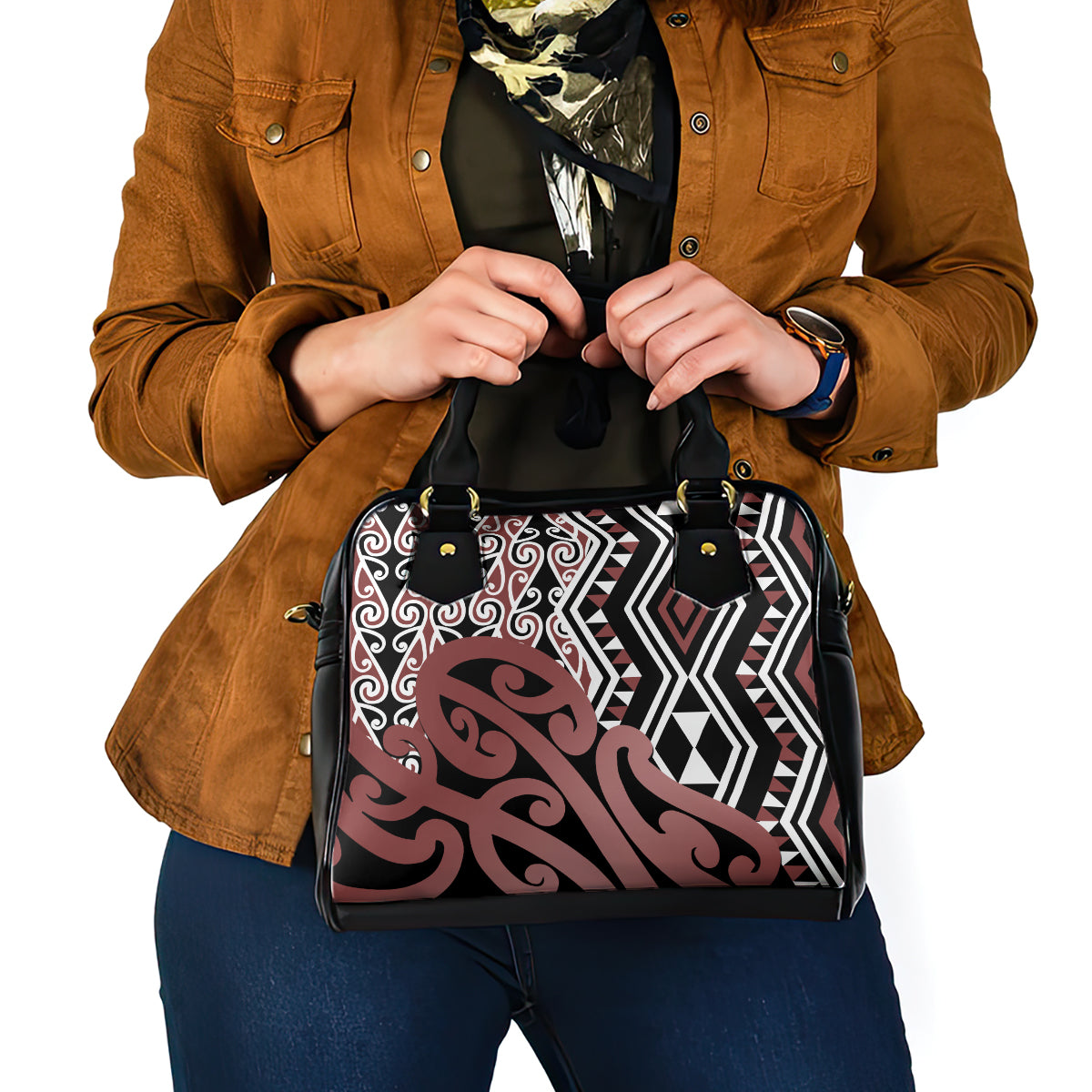 new-zealand-shoulder-handbag-aotearoa-kowhaiwhai-mix-taniko-art