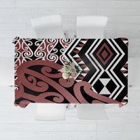 New Zealand Tablecloth Aotearoa Kowhaiwhai Mix Taniko Art - Wonder Print Shop