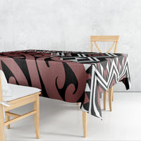New Zealand Tablecloth Aotearoa Kowhaiwhai Mix Taniko Art - Wonder Print Shop