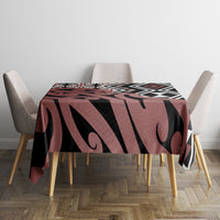 New Zealand Tablecloth Aotearoa Kowhaiwhai Mix Taniko Art - Wonder Print Shop