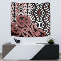 New Zealand Tapestry Aotearoa Kowhaiwhai Mix Taniko Art - Wonder Print Shop