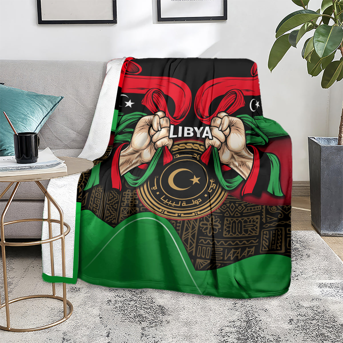 libya-independence-day-blanket-happy-24-december-african-pattern-flag-style
