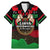 Libya Independence Day Family Matching Mermaid Dress and Hawaiian Shirt Happy 24 December African Pattern Flag Style - Wonder Print Shop