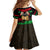 Libya Independence Day Family Matching Off Shoulder Short Dress and Hawaiian Shirt Happy 24 December African Pattern Flag Style - Wonder Print Shop