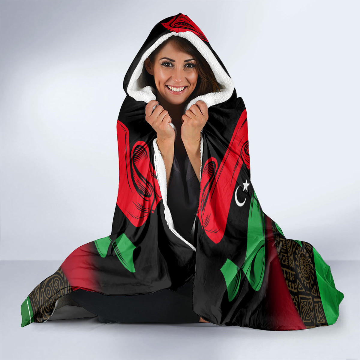 libya-independence-day-hooded-blanket-happy-24-december-african-pattern-flag-style